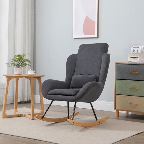 Fauteuil à Bascule Morgane Gris