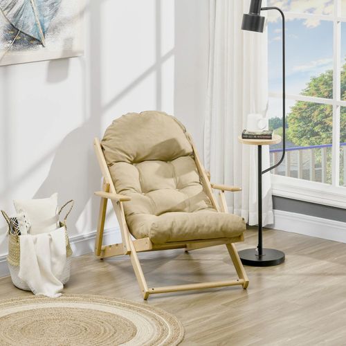 Fauteuil De Jardin Pliable Willy Beige