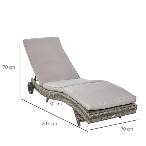 Bain De Soleil Inclinable Kristina Gris