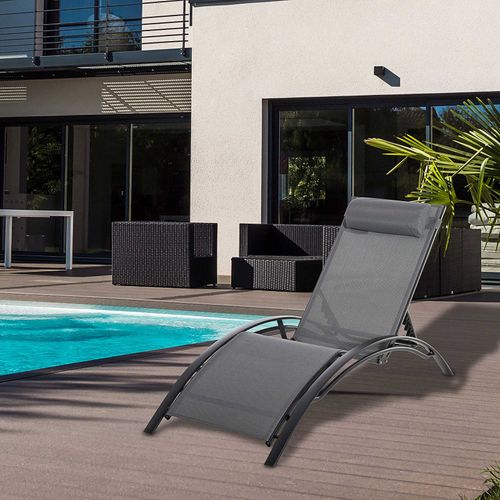 Bain De Soleil Inclinable Ines Gris