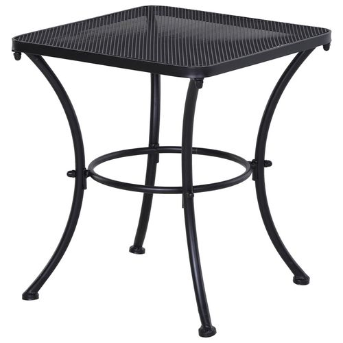 Table Basse Maillée Carrée Luc Noire