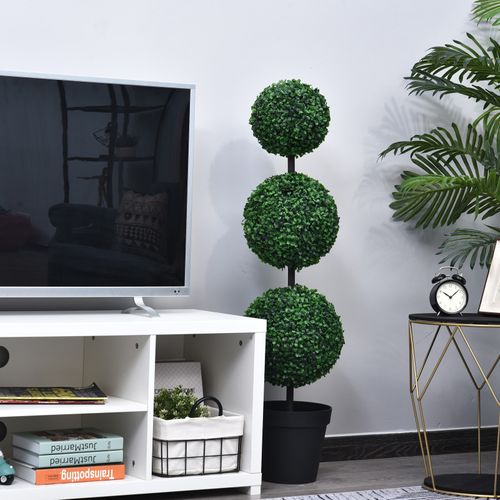 Buis Artificiel En Boules Helmut Vert