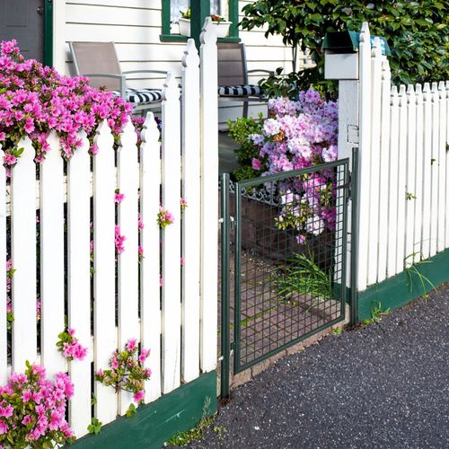 Portillon Grillagé Suwa Vert