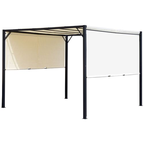 Pergola Toit Rétractable Lucrezia Crème