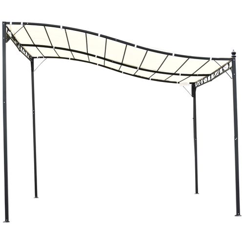 Pergola Auvent Enola Beige Et Noire