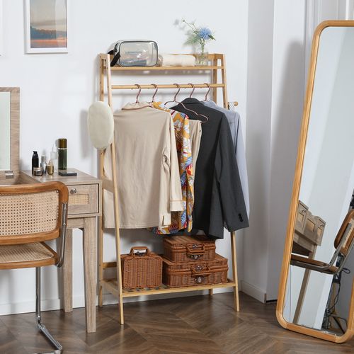 Penderie Porte-manteaux Godburn Bambou