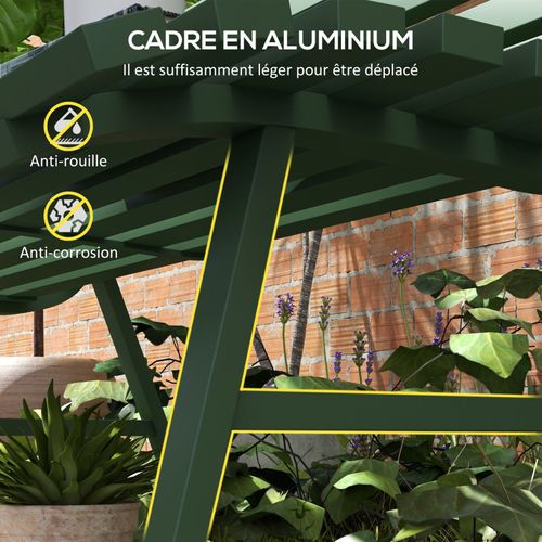 Banc De Jardin 2 Places Olive Vert