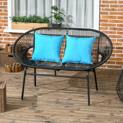 Banc De Jardin Filaire Copacabana Noir