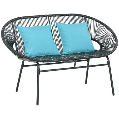 Banc De Jardin Filaire Copacabana Noir