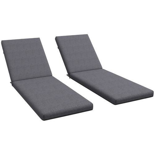 Lot De 2 Matelas Pour Transat Robin Gris