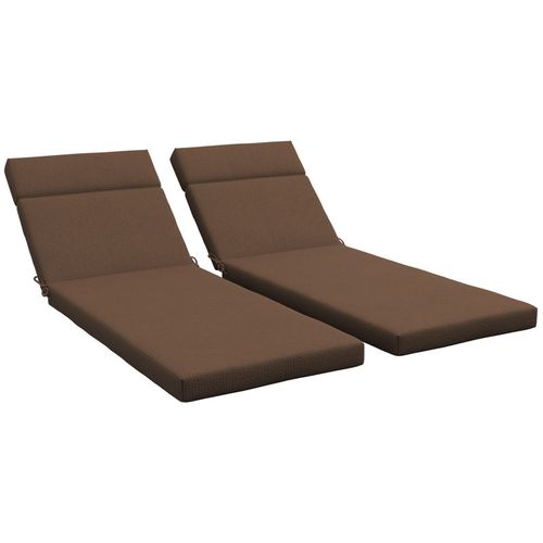 Lot De 2 Matelas Pour Bains De Soleil Carol Marrons