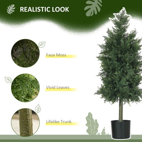 Lot De 2 Sapins Artificiels Cedric Vert