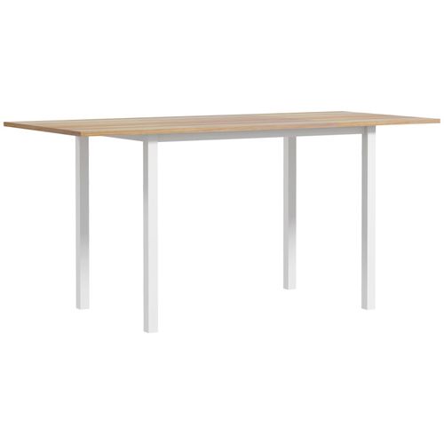 Table à Manger Extensible 6 Personnes Cassandre Bois Clair