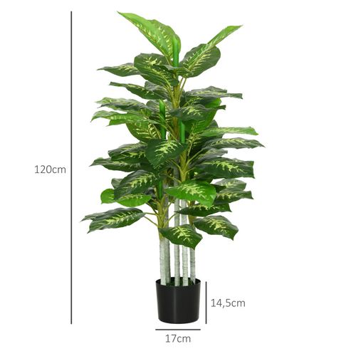 Plante Artificielle Calathea Verte