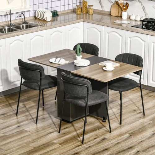 Table Pliable Juan Bois Et Gris