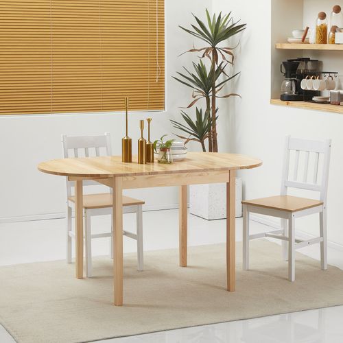 Table Ovale Pliante Jenny Bois De Pin