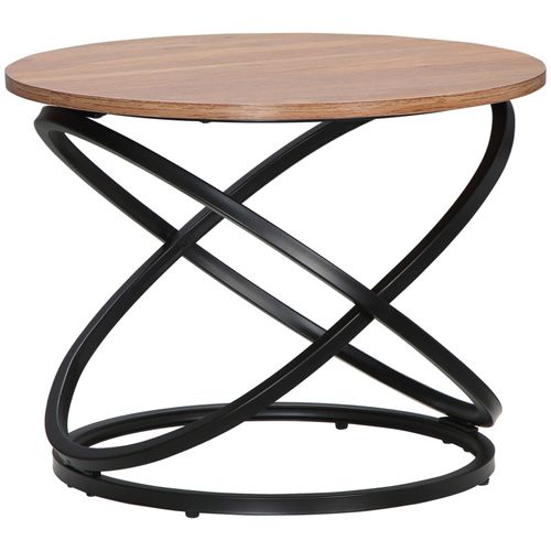 Table Basse Kwame Aspect Bois Et Noire