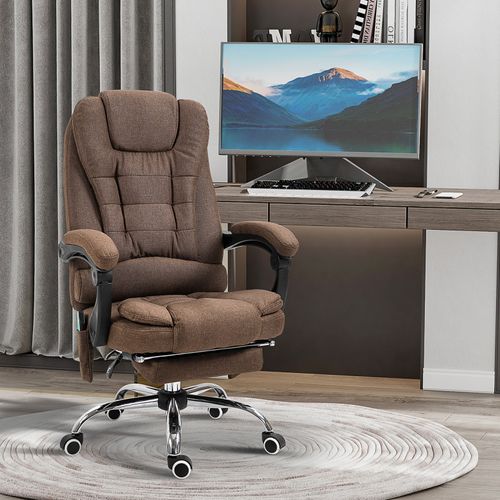 Fauteuil De Bureau Massant Vincenzo Marron
