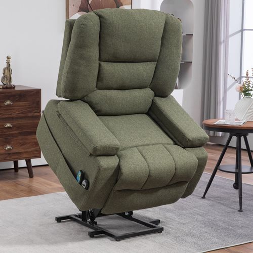 Fauteuil Releveur Massant Chauffant Enya Vert