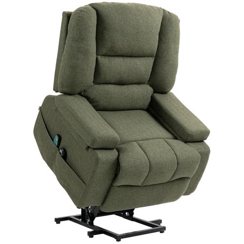 Fauteuil Releveur Massant Chauffant Enya Vert