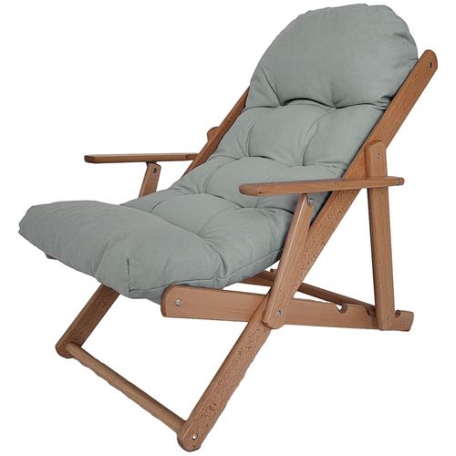 Fauteuil Inclinable Pliant Denzel Gris