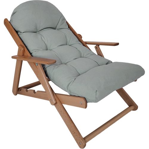 Fauteuil Inclinable Pliant Denzel Gris