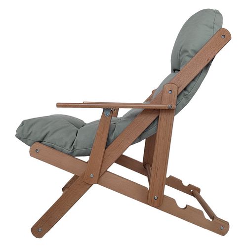 Fauteuil Inclinable Pliant Denzel Gris