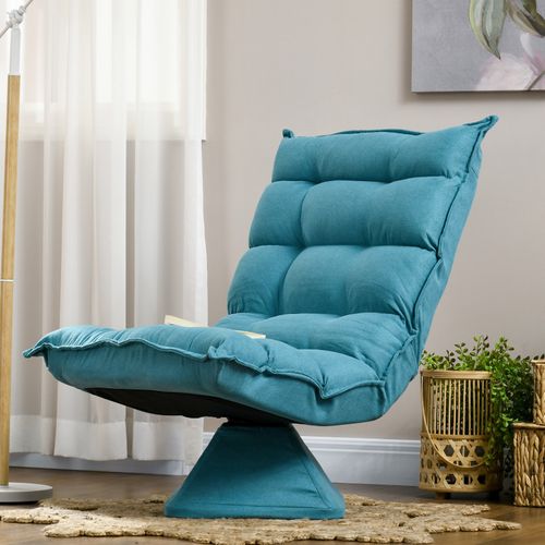 Fauteuil Lounge Design Michael Turquoise