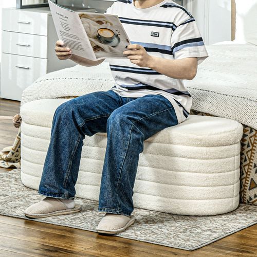 Banc Coffre Meddi Crème