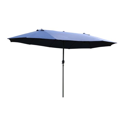 Parasol Droit De Jardin XXL Variolu Bleu