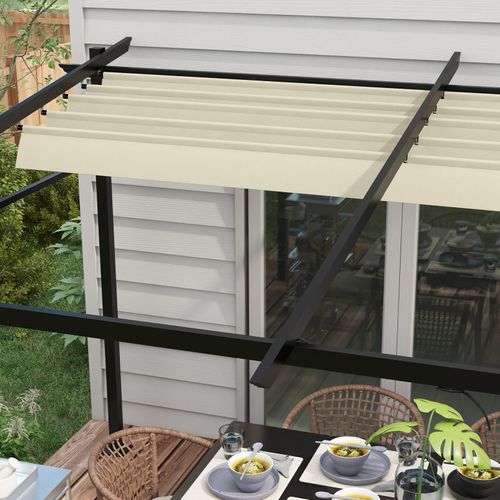 Pergola Rétractable 3,97 X 2,95 Cm Angela Beige