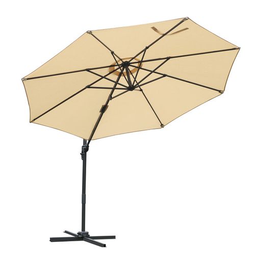 Parasol Déporté Octogonal Balny Beige