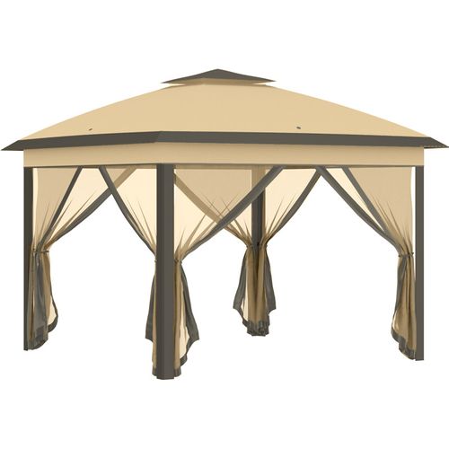 Tonnelle Pop-up Pliante Rhodes Beige