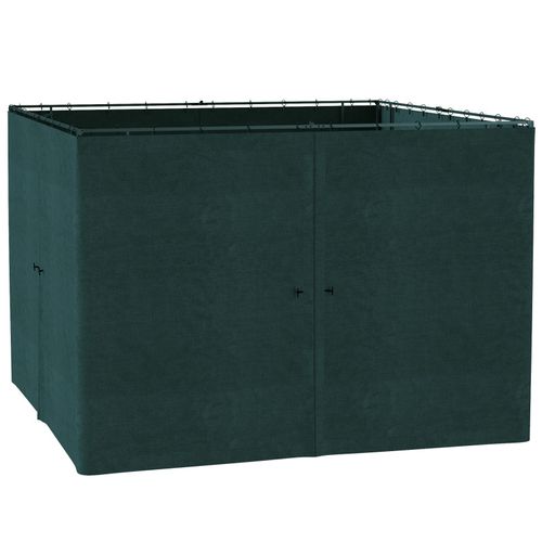 Lot De 4 Parois Latérales De Rechange Byblos Vert