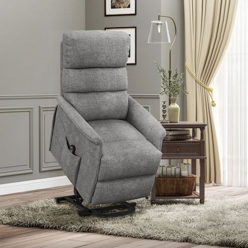 Fauteuil Releveur De Relaxation Réglable Électrique Tissu