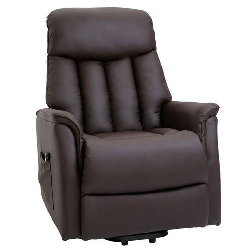 Fauteuil Releveur De Relaxation Revêtement Pu Tissu