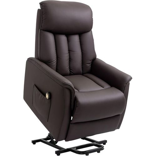 Fauteuil Releveur De Relaxation Revêtement Pu Tissu