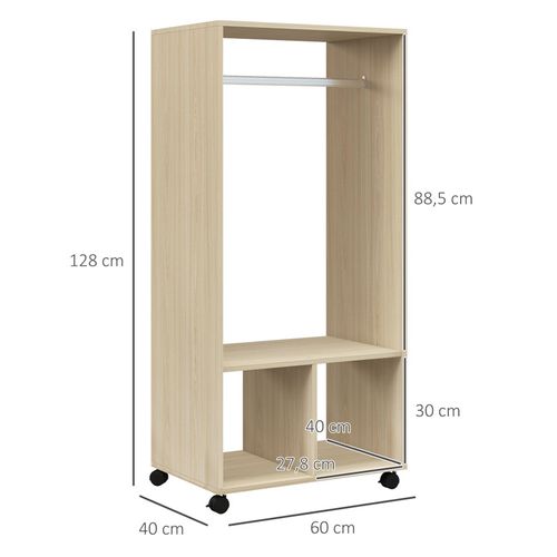 Armoire Penderie Rangement Mobile