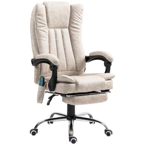 Fauteuil De Direction Chauffant Massant Kristof Sable 