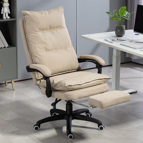 Fauteuil De Direction Massant Stanny Beige