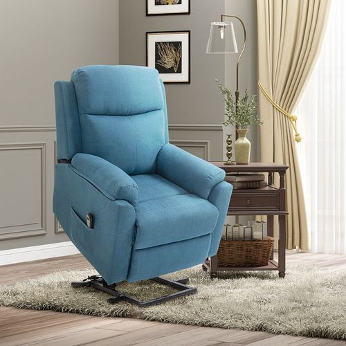 Fauteuil Releveur Luigi Bleu