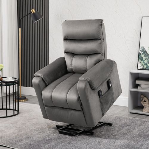 Fauteuil Releveur Massant Chauffant Marlan Anthracite