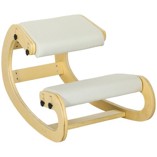 Chaise Ergonomique à Genoux Fisher Crème