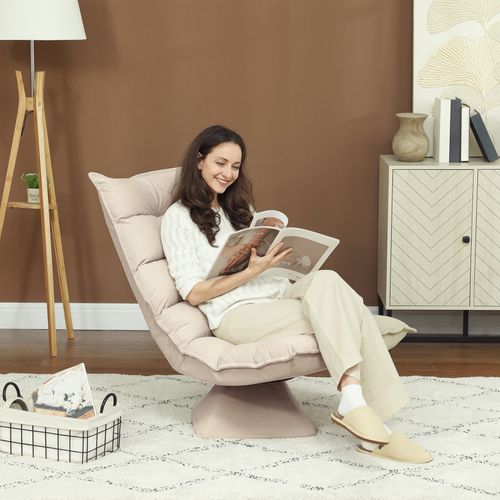 Fauteuil Relax Inclinable Suzon Beige