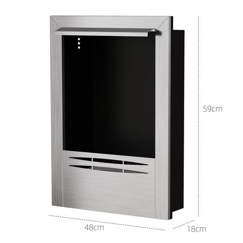 Cheminée Bioéthanol Design Martha Argent