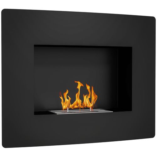 Cheminée Bioéthanol Encastrable Astra Noire