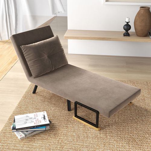 Fauteuil Design Convertible Benko Gris