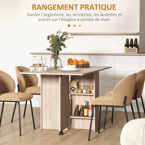 Table Pliante Cruise Aspect Bois Naturel