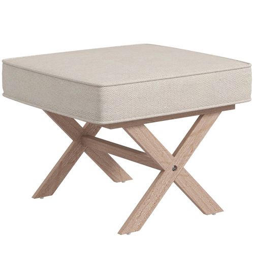 Pouf Repose Pieds Sven Beige