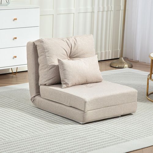 Fauteuil Chauffeuse Convertible Noa Beige